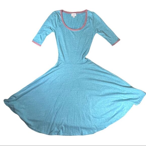 LuLa Roe Skater Dress - Picture 1 of 9